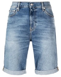 Calvin Klein Jeans Mid Rise Stretch Denim Shorts