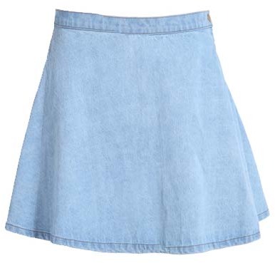 Blue High Waist Denim Skirt | TALLY WEiJL Netherlands