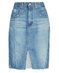 AG Jeans Ag The Emery High Waist Denim Skirt