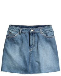 H&M Short Denim Skirt