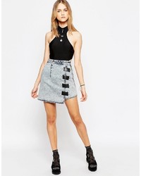 Bitching & Junkfood Zaine Skirt With Buckle Detail