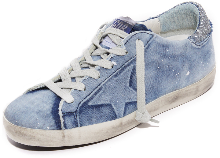 golden goose midi sneakers