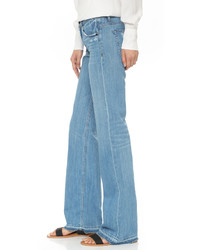 Helmut Lang Mid Blue Vintage Flare Jeans