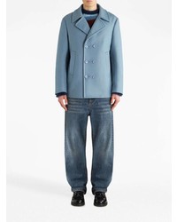 Etro Notched Collar Double Breasted Blazer