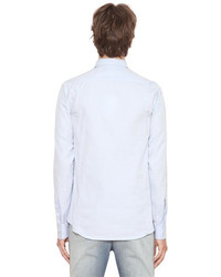 Balmain Button Down Oxford Cotton Shirt