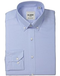Ben Sherman Oxford Shirt With Button Down Collar Light Blue 1597