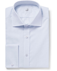 Dunhill Blue Checked Cotton Shirt