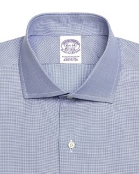 Brooks Brothers Regular Fit Micro Gingham Dress Shirt