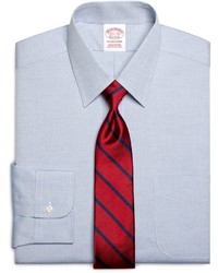 Brooks Brothers Traditional Fit Forward Point Collar Dress Shirt