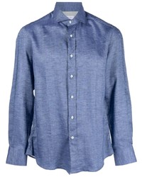 Brunello Cucinelli Button Down Linen Shirt