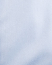 Versace Button Front Textured Dress Shirt Light Blue