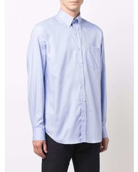 Paul & Shark Classic Blue Cotton Shirt
