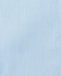 Versace Collection Textured Cotton Dress Shirt Light Blue