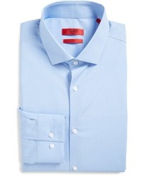 Hugo Eastonx Slim Fit Solid Dress Shirt