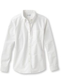 L.L. Bean Easy Care Washed Oxford Shirt Long Sleeve