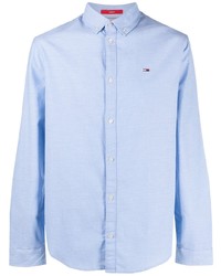 Tommy Jeans Embroidered Button Down Shirt