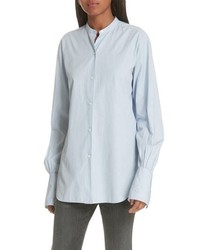 Nili Lotan Faye Stripe Cotton Shirt