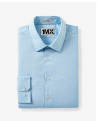 Express Fitted Dobby Dress 1mx Shirt