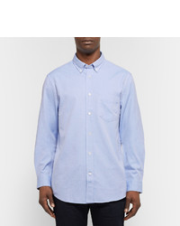 Acne Studios Isherwood Slim Fit Button Down Collar Cotton Oxford Shirt