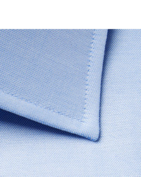 Emma Willis Light Blue Slim Fit Cotton Oxford Shirt