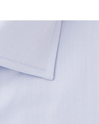 Dunhill Light Blue Slim Fit Cotton Shirt