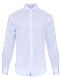 Brunello Cucinelli Linen And Cotton Blend Shirt