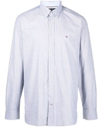Tommy Hilfiger Logo Embroidered Button Down Shirt