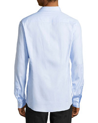 Just Cavalli Long Sleeve Dress Shirt Light Blue