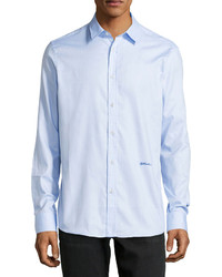 Just Cavalli Long Sleeve Dress Shirt Light Blue