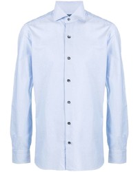 Barba Long Sleeved Classic Collar Shirt