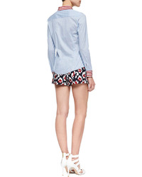 RED Valentino Micro Striped Voile Shirt