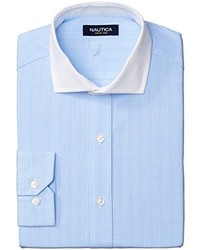 Nautica Blue Plaid Shirt