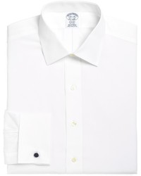 Brooks Brothers Non Iron Milano Fit Spread Collar French Cuff Dress Shirt