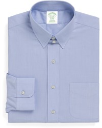 Brooks Brothers Non Iron Milano Fit Tab Collar Dress Shirt