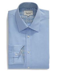 Ted Baker London Ollyox Slim Fit Solid Dress Shirt