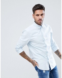 New Look Oxford Shirt In Light Blue