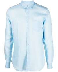 PENINSULA SWIMWEA R Button Down Fastening Linen Shirt
