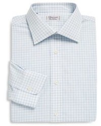 Charvet Regular Fit Patterned Cotton Dress Shirt