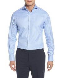 Ike Behar Regular Fit Solid Dress Shirt