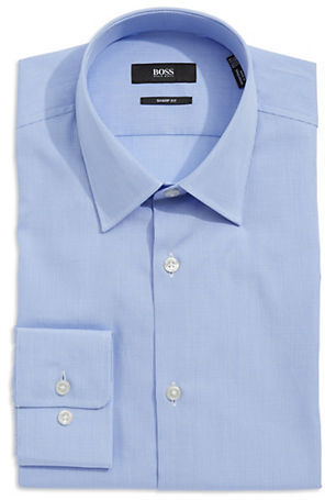 hugo boss sharp fit dress shirt