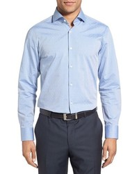 BOSS Sharp Fit Solid Dress Shirt