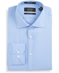 Nordstrom Shop Extra Trim Fit Non Iron Solid Dress Shirt