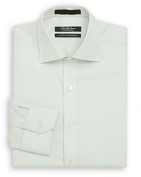 Saks Fifth Avenue Slim Fit Solid Cotton Dress Shirt