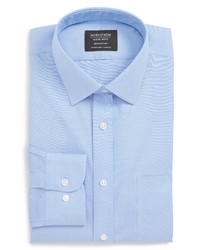 Nordstrom Smartcare Classic Fit Solid Dress Shirt In Blue Hydrangea At
