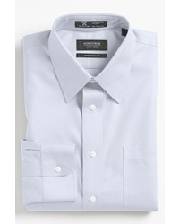 Nordstrom Smartcare Wrinkle Free Traditional Fit Herringbone Dress Shirt