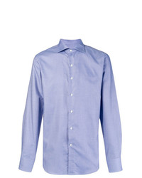 Canali Spread Collar Classic Shirt