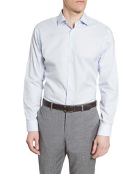 Nordstrom Men's Shop Trim Fit Non Iron Dot Dress Shirt