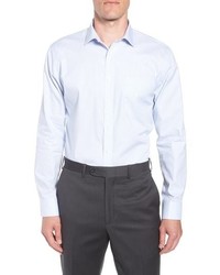 Nordstrom Men's Shop Trim Fit Non Iron Stripe Dress Shirt
