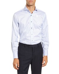 Lorenzo Uomo Trim Fit Stripe Dress Shirt