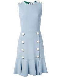 Dolce & Gabbana Button Detail Dress